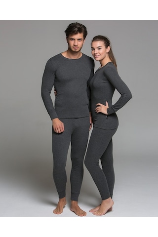 Thermoform Artica Unisex Termal İçlik Set Antrasit Renkli