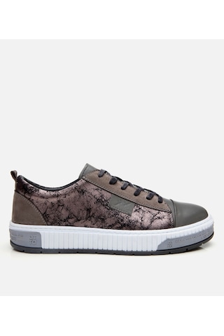 Hotiç Erkek Deri Gri Baskılı Spor Ayakkabı 02ayh305960a230 Gri-grey Gri