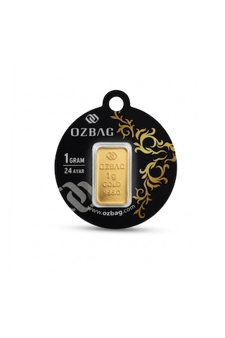 1 Gram 24 Ayar Külçe Altın