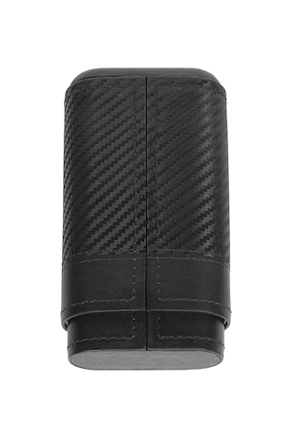 Zippo Karbon İçi Sedir Siyah İkili Küçük Deri Puro Kılıfı