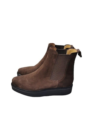 Boy Uzatan Erkek Bot 340 Kahverengi Süet