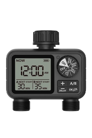 Çift Çıkışlı Elektronik Su Zamanlayıcı
