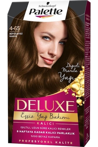 Palette Deluxe 4 - 65 Büyüleyici Kahve X 2 Adet Saç Boyası