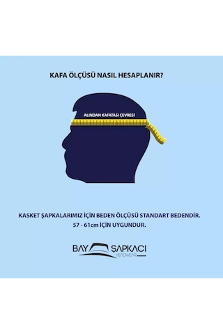 Bay Şapkacı Unisex Basic Fötr Şapka Siyah 7277
