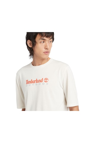 Timberland Uv-pro Graphıc Erkek Tişört Tb0a5sfxcl61 Beyaz