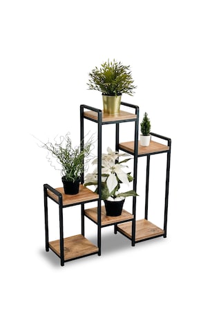 Saksı Standı Çiçeklik Raf Bitki Rafı 2146