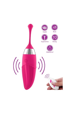Erofoni Yeni Nesil Uzaktan Kumandalı Usb Şarjlı 12 Hız Teknolojik Titreşimli Medikal Realistik Vibratör