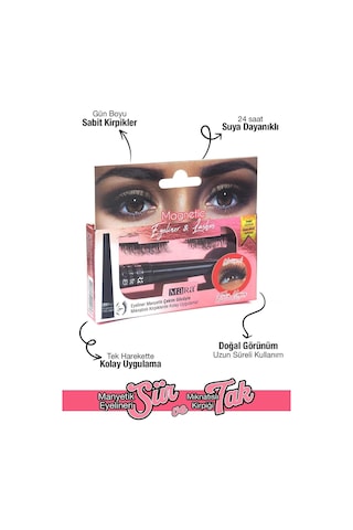 Mara Mıknatıslı Eyelıner& Kırpık Extra Yogun Magnetic Eyelashes&eyelıner Extra Intense