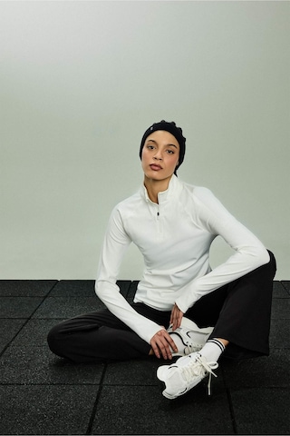 Defacto Standart Fit Dik Yaka Sporcu Tişört B0811ax26sper105 Ekru-er105