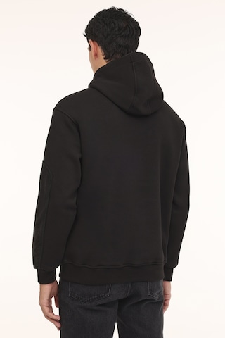 Lotto M-angulo Hoodıe 4pr Siyah Erkek Sweatshirt Siyah