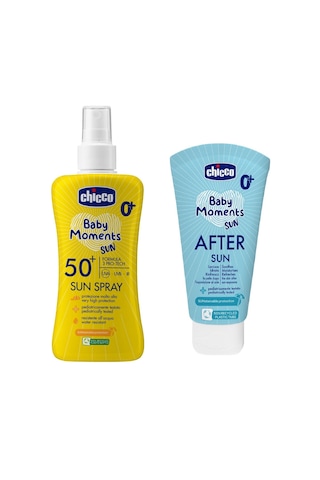 Chicco Güneş Kremi Spf 50+ 150 Ml & Güneş Sonrası Kremi 150 Ml