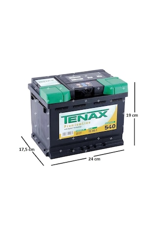 Tenax 12 V 60 Ah Amper 540A En Varta Akü Üretimi