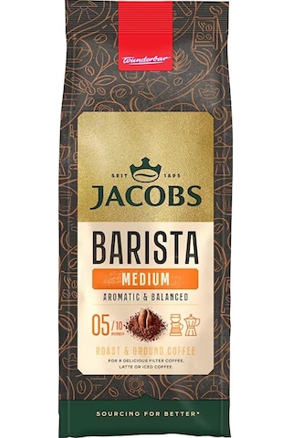 Jacobs Barista Medium Filtre Kahve Öğütülmüş 200 Gr X 4 Adet Öğütülmüş