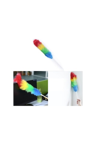 Toz Alıcı Toz Tüy Kıl Toplayıcı Fırça Araba Ofis Anti Statik Tüy Temizlik Fırçası 56 Cm