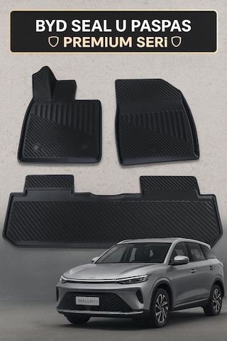Byd Seal U Dm-i 2024 Sonrası Uyumlu 3d Kauçuk Oto Paspas