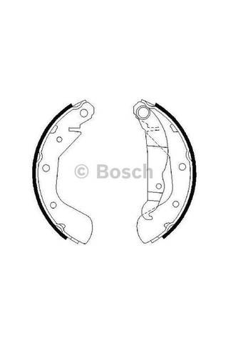 Opel Corsa Arka Fren Balatasi 1993-2006 1605041 0986487263 1.2, 1.4, 1.0