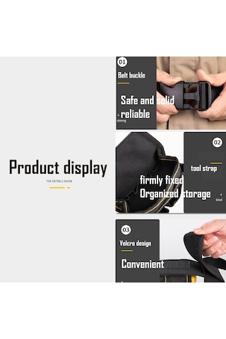 Jl Alet Çantası, Bel Çantası, Birden Fazla Elektrikçi Aleti,