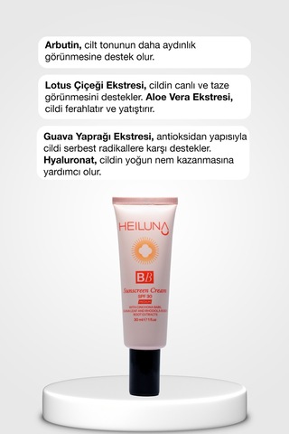 Heiluna Güneş Koruyuculu BB Krem Medium SPF30 30 ML