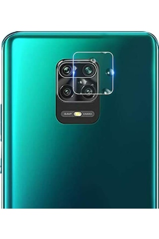 Xiaomi Redmi Note 9S / 9 Pro Kamera Lens Koruyucu Nano Cam Şeffaf