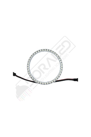 Doraled WS2812B ARGB Magic Matrix Ekran 5V Dijital Yuvarlak Pixel 45 Led Halka 120 x 100 MM