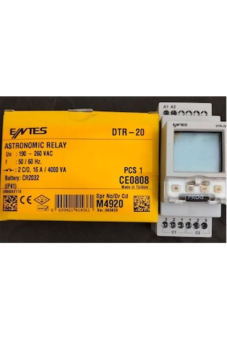 Entes Dtr-20 Astronomıc Relay M4920