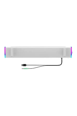 Lecoo Ds101 Kablolu 6w Rgb Aydınlatmalı Tv Soundbar Hoparlör Beyaz