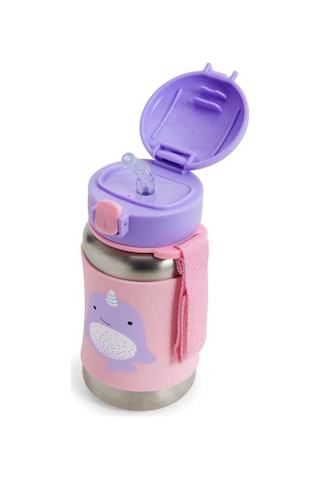Skip Hop Zoo Pipetli Paslanmaz Çelik Suluk Narwhal Karışık