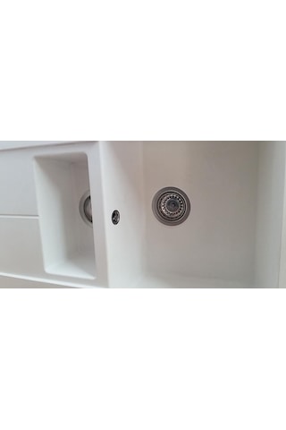 Dominox Granit Eviye Sifonu Takımı 1.5Göz TekaFranke Blonco Sifo