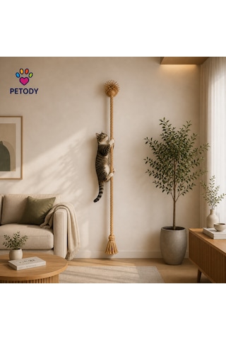 Petody Corda - Doğal Jut İp Tırmanma Halatı
