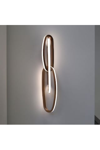 Gold Led 3 Lü Aplik Gold