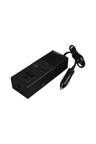Olesson 1665 Dc 12-24v 200w Oto Araç Power İnverter Ek Çakmak Girişi - Type-c - Çift Usb - 220v Üniversal Priz