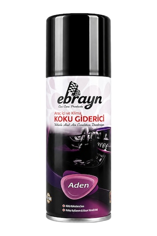Ebrayn Araç İçi Klima Koku Giderici Ve Hava Tazeleyici Aden 150 Ml