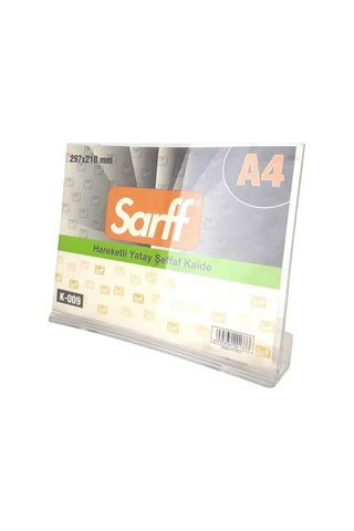 KEJEA K-009 A4 YATAY ŞEFFAF KAİDE 297x210mm