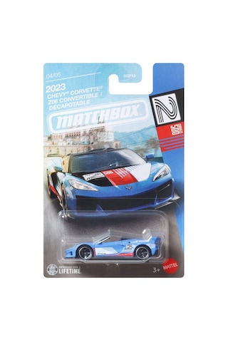 Matchbox Temalı Arabalar 2023 Chevy Corvette Z06 Decapotable Jjr5 Çok Renkli