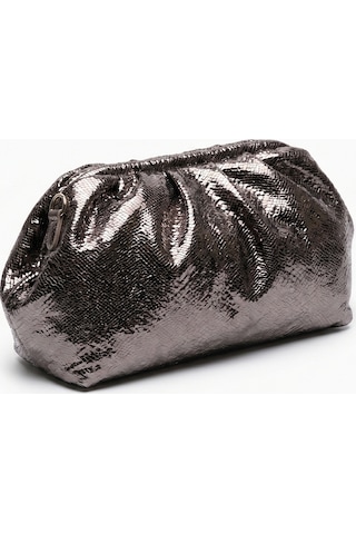 Luvishoes Uvera Platin Desenli Kadın Clutch Çanta