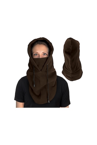 Erkek Kış Şapkası, Kahverengi Maske, Balaklava, Açık Hava Sporları Diğer