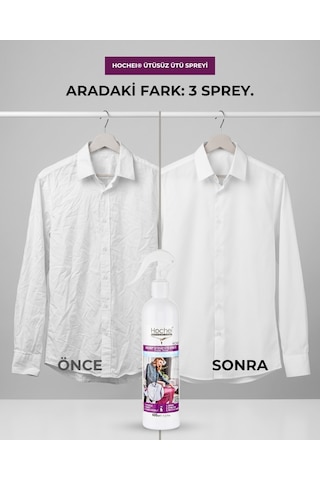 Toptancı Paketi Hochei Ütüsüz Ütü Spreyi 400 Ml X 20 Adet 20'li Set