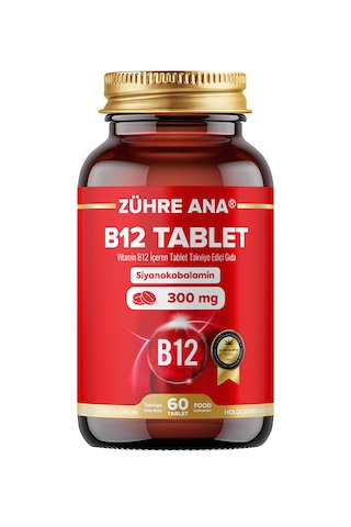 Vitamin B12 3000 Mcg 60 Tablet