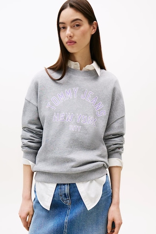 Tommy Jeans Kadın Sweatshirt-dw0dw21202 Gri