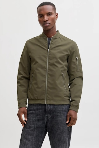 Jack & Jones Erkek Kolej Yaka Mont 63412165203 Haki Haki