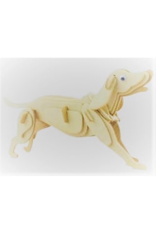 3d Ahşap Köpek Maketi Puzzle