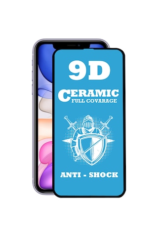Apple Uyumlu iPhone 11 ile Tam Kaplayan Seramik Esnek Nano Ekran Koruyucu