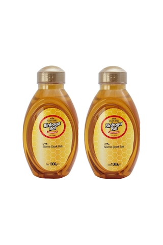 Binboğa Kooperatif Süzme Çiçek Balı 2 x 1 KG