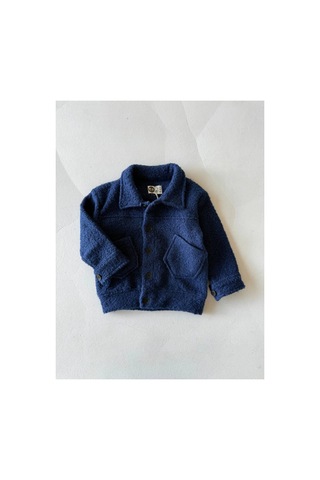 Poala Kids Unisex Lacivert Teddy Ceket