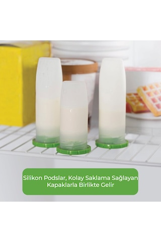 Playtex Pods Anne Sütü Saklama Kapları, 118ml, 6'lı Paket