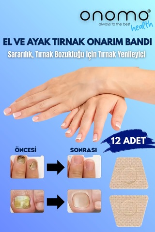 Health El Ve Ayak Tırnak Onarım Ve Yenileme Bandı 12 Adet