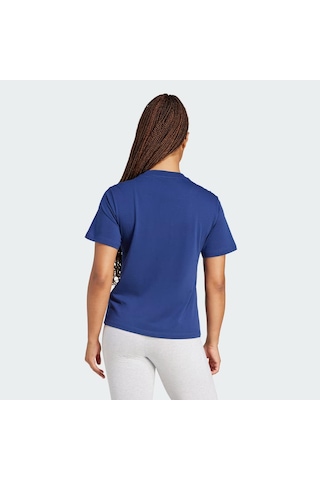 Adidas Essentials Small Logo Cotton Kadın Tişört C-adıjc5947b30a00 Lacivert