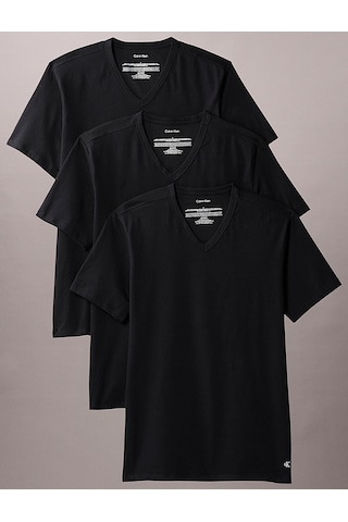 Calvin Klein Erkek Marka Logolu Günlük Kullanıma Uygun Siyah T-shirt Lv00nb4186 Ub1