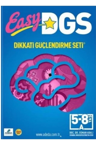 Easy Dikkati Güçlendirme Seti 5-8 Yaş A Osman Abalı