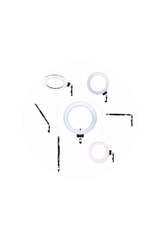 18 inch 84 watt Ring Light Ekranlı Kumandalı Samsung Uyumlu Led